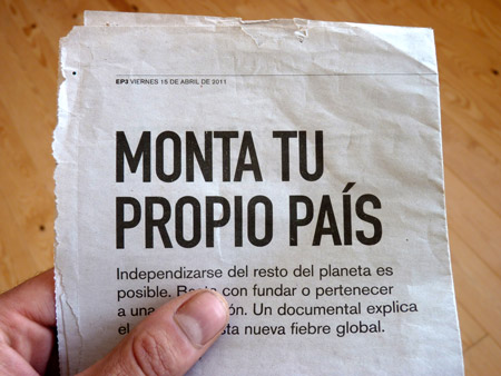 monta tu propio país