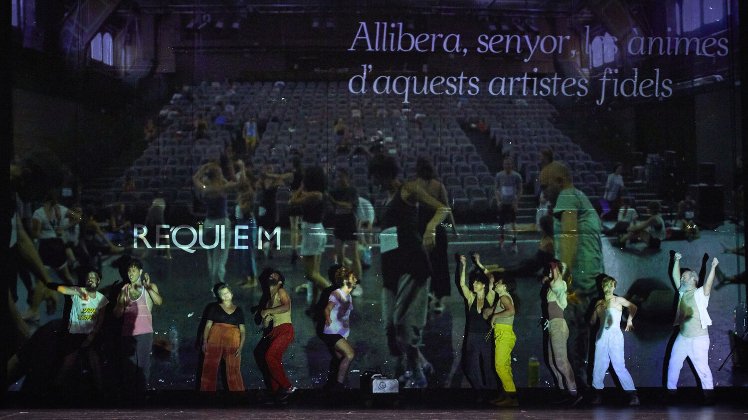 Un moment del 'Rèquiem nocturn' de Pere Faura / Tristán Pérez-Martín / FESTIVAL GREC